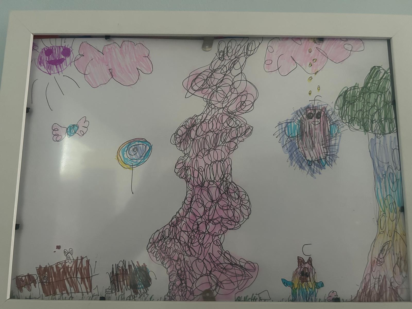 The original drawings by the creator